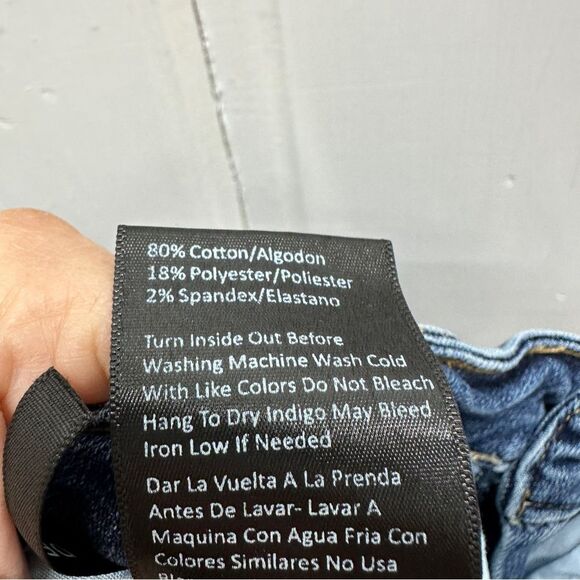 Risen high rise distressed denim jeans women's 2xl style XRDP1268 - Picture 9 of 9